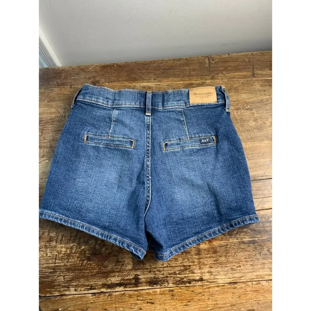 Abercrombie Kids high rise mini mom‎ shirts size 9/10